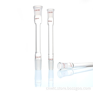 Glass Air Condenser Tubes - Standard Port 19/24 - 100mm to 500mm - Experimental Cooling Tube